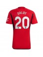 Billige Manchester United Diogo Dalot #20 Hjemmedrakt 2023-24 Kortermet